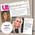 Image featuring a magazine cover about celebrities without makeup, including two photos of female celebrities and a social media post by another with her makeup-free selfie. Text and emojis emphasize natural beauty.